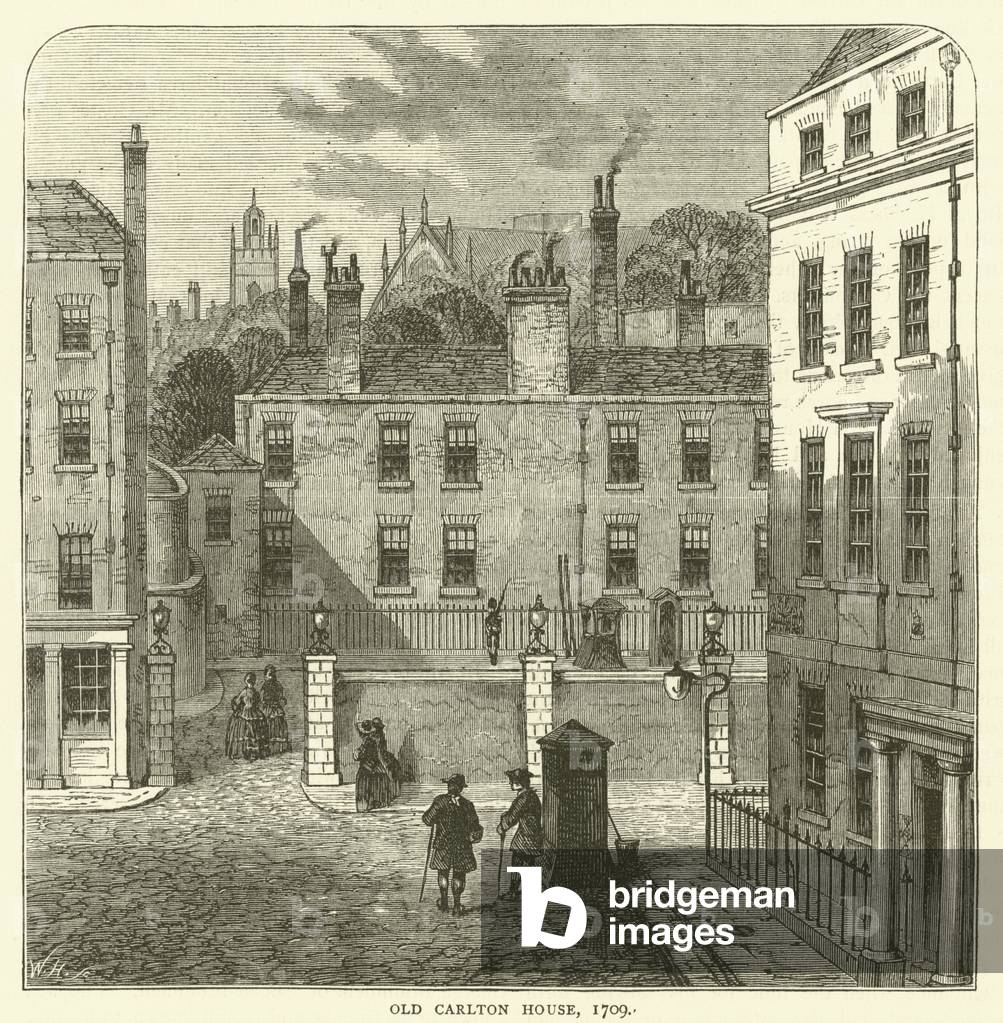 Old Carlton House, 1709 (engraving)