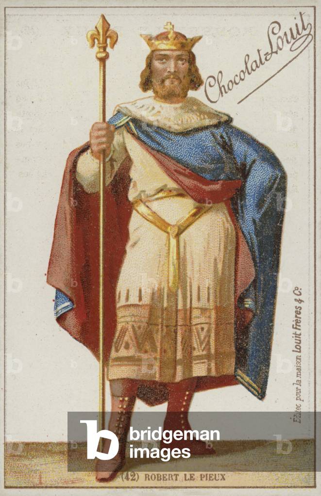 Robert le Pieux (chromolitho)