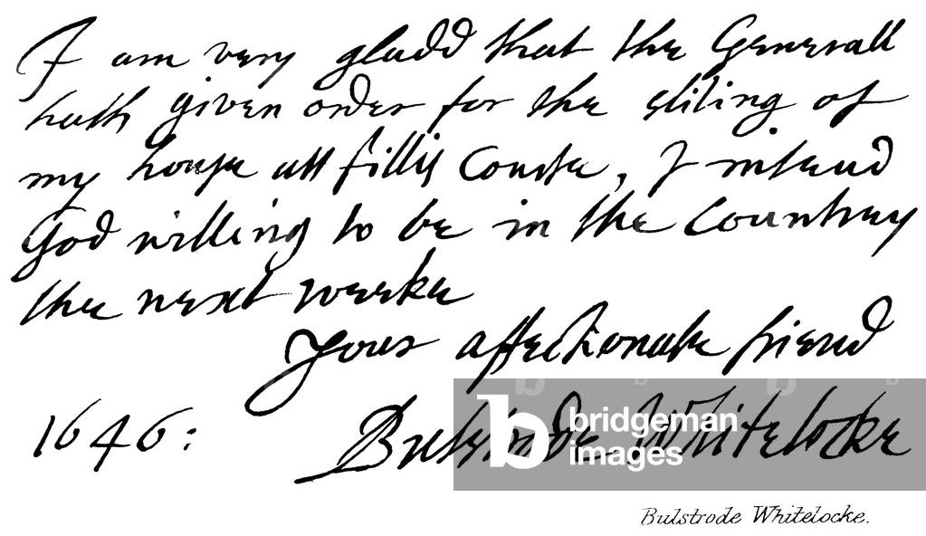 Bulstrode Whitelocke (engraving)