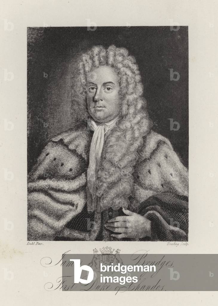 James Brydges, Duke of Chandos (engraving)