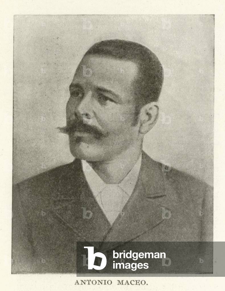 Antonio Maceo (black and white photograph)