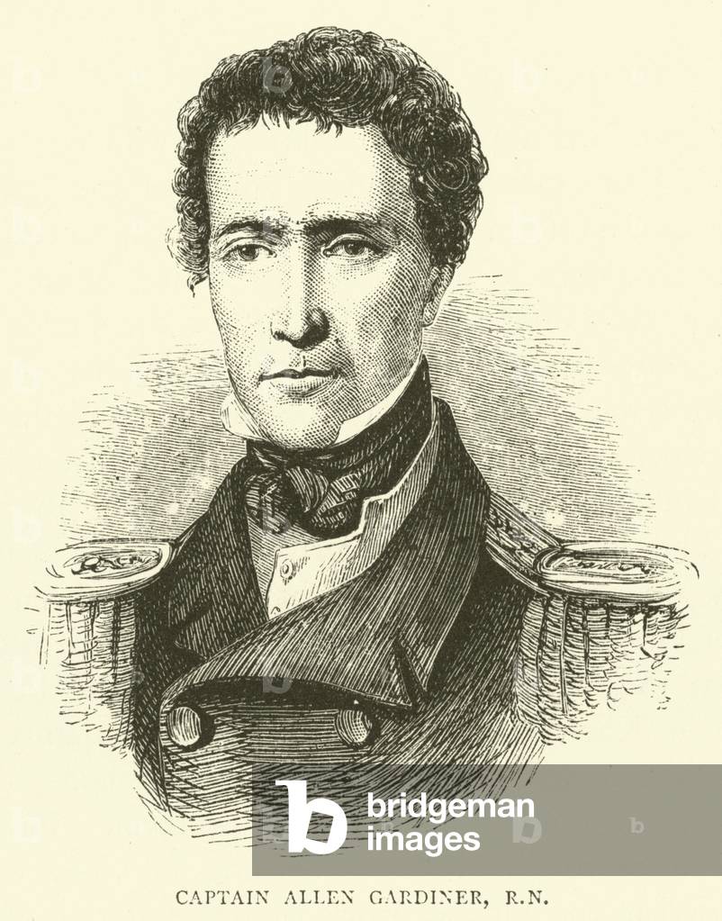 Captain Allen Gardiner, RN (engraving)