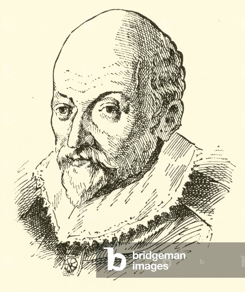 Orlando Lasso, 1520-1594 (engraving)