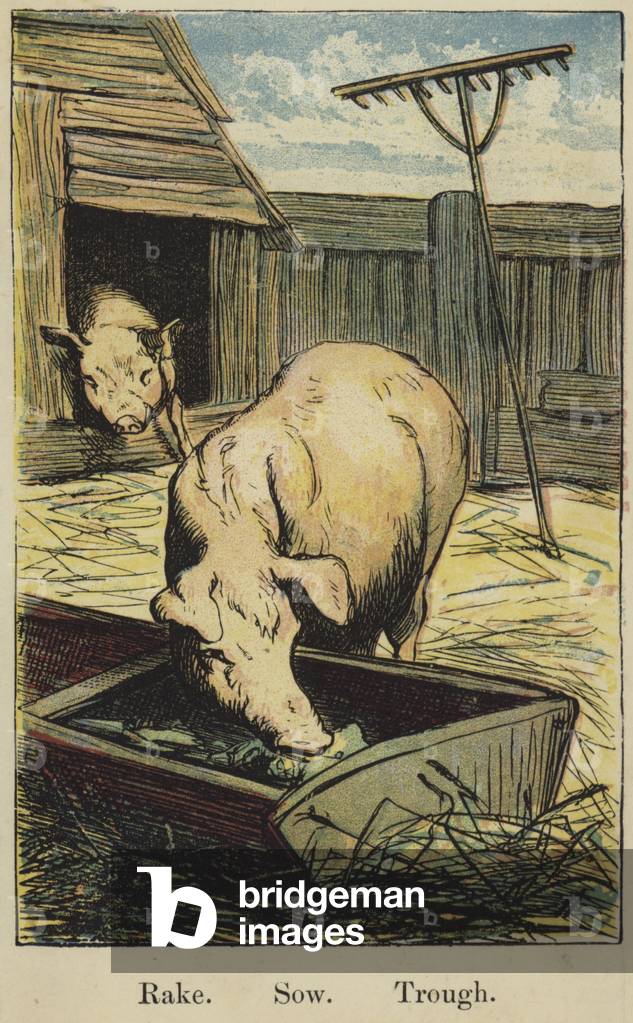 The Farmyard Alphabet (colour litho)