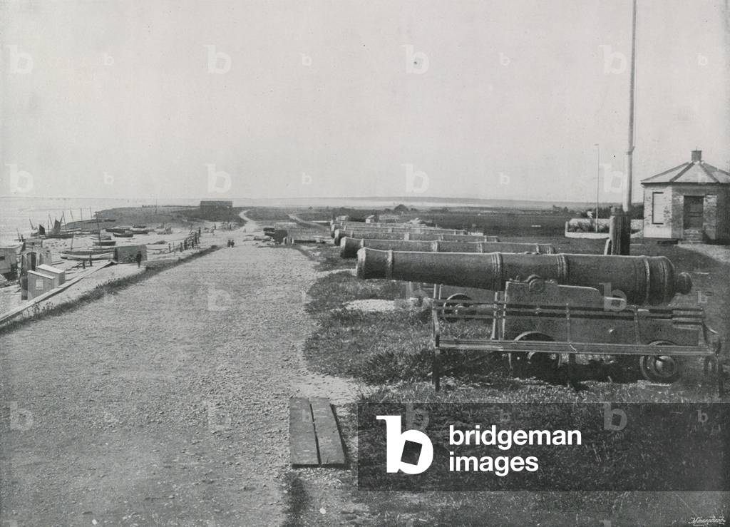 Southwold, Gun Hill (b/w photo)