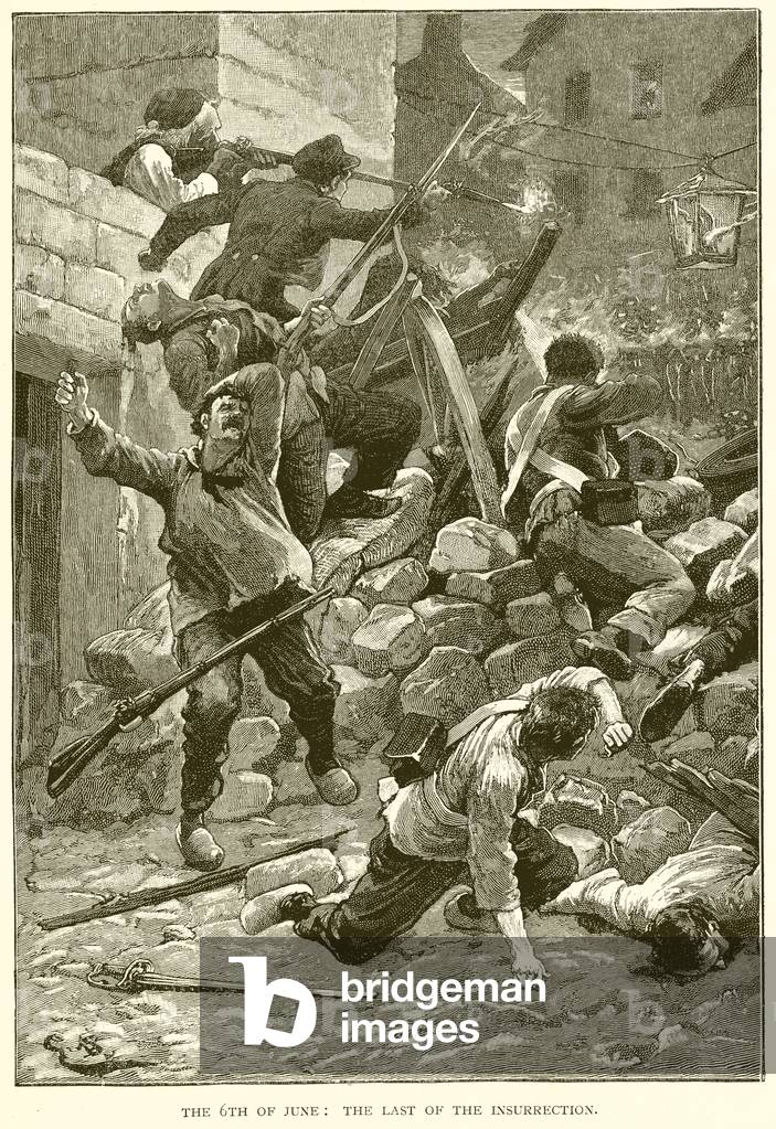 The 6th of June: The last of the Insurrection (engraving)