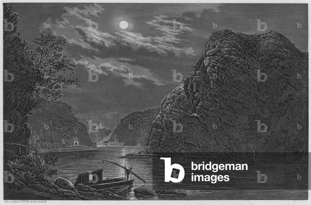 Lurleyfelsen (engraving)