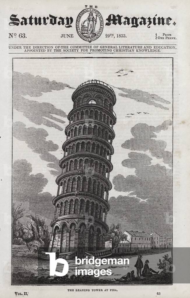 The Leaning Tower of Pisa (engraving)