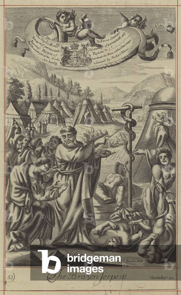 The Brazen Serpent (engraving)
