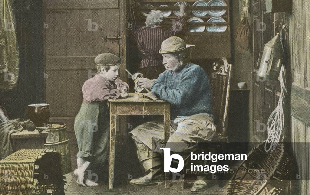 The Fisherman's Home (coloured photo)