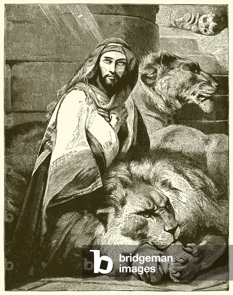 Daniel and the Lions (engraving)
