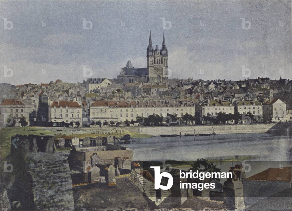 Angers, Vue Generale (coloured photo)