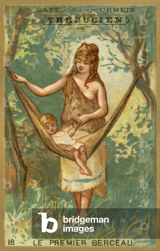 The first cradle (chromolitho)