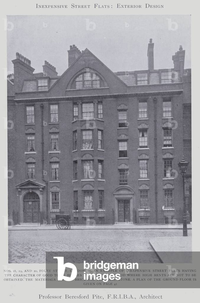 Professor Beresford Pite, Architect (b/w photo)