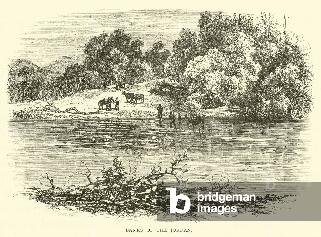 Banks of the Jordan (engraving)