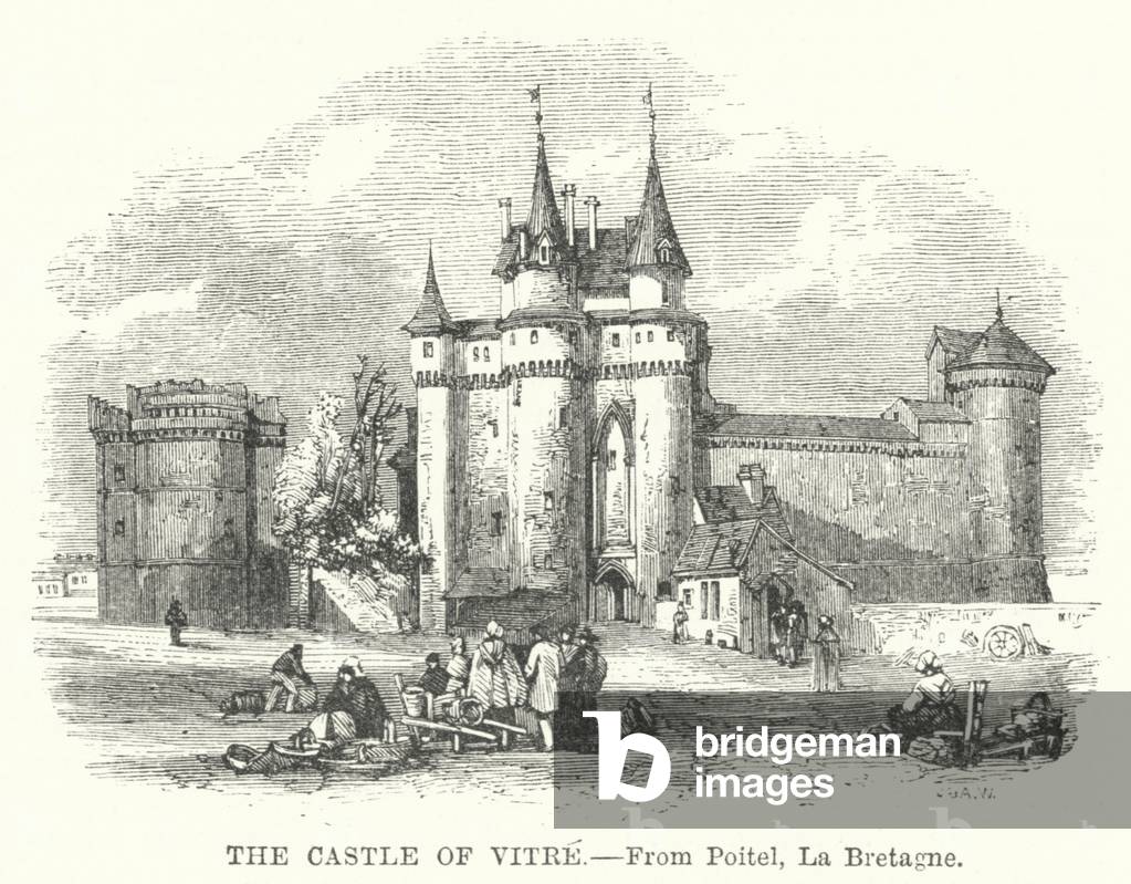 The Castle of Vitre (engraving)