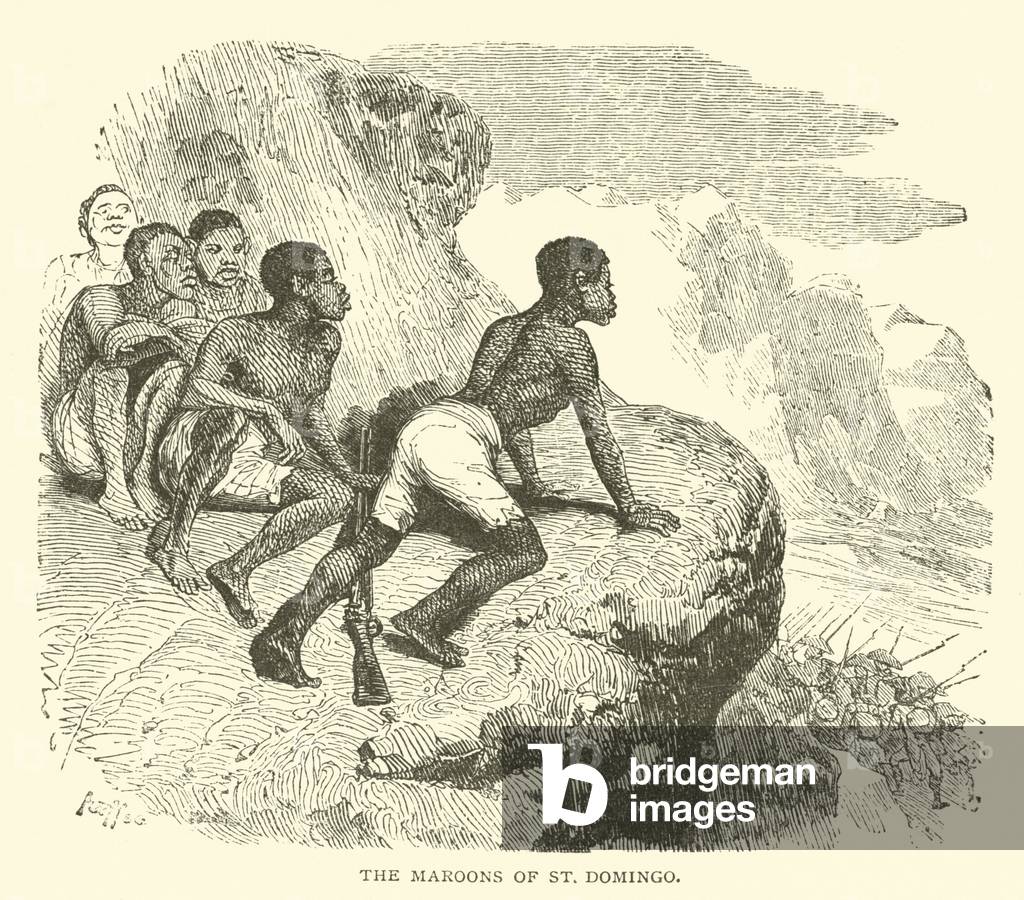 The Maroons of St Domingo (engraving)