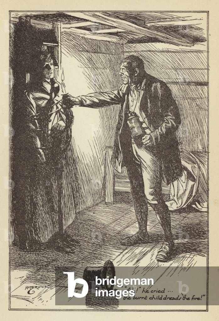 Illustration for Great Expectations (engraving)