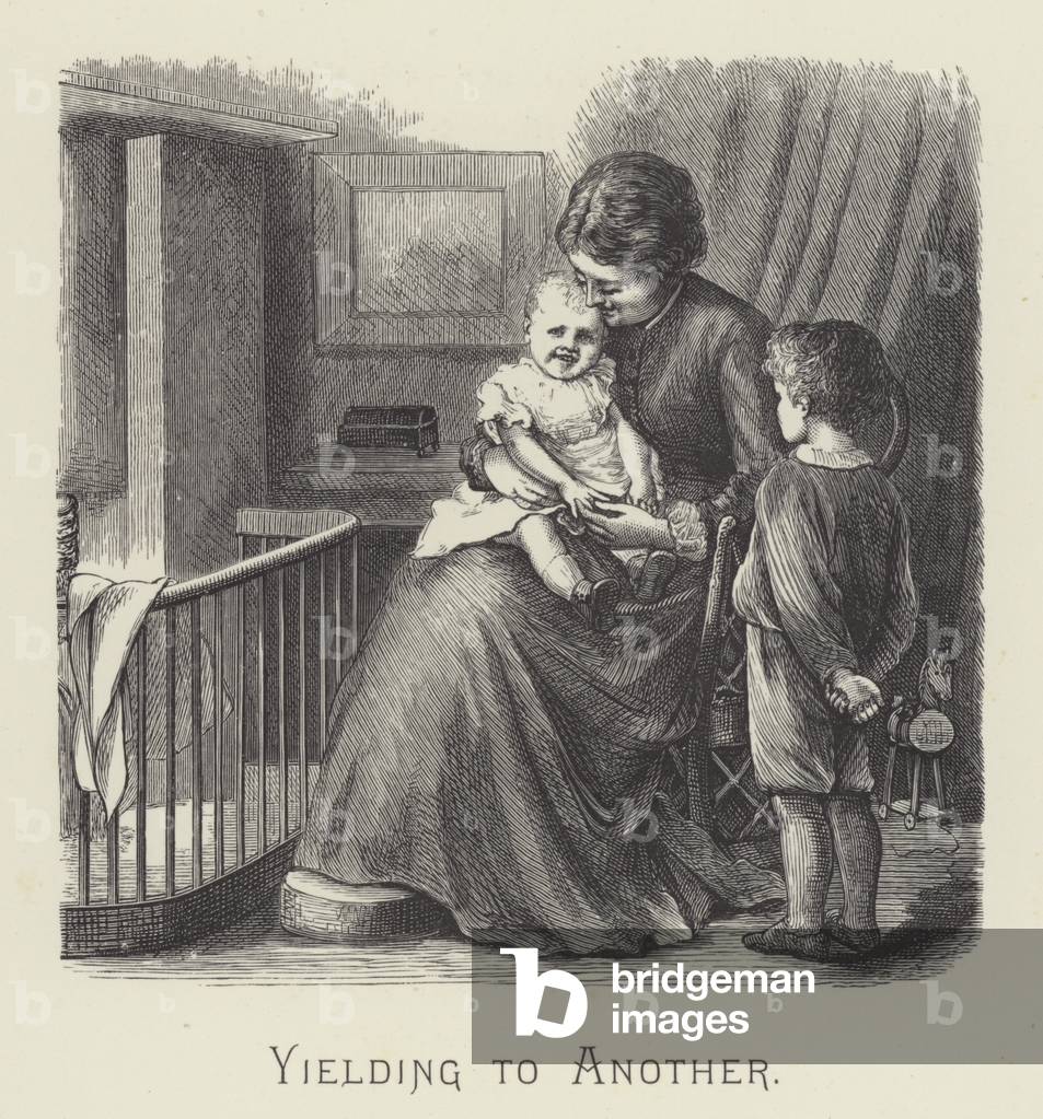 Yielding to another (engraving)