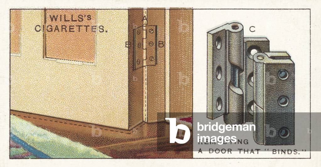 Household Hints, Remedying a Door that 