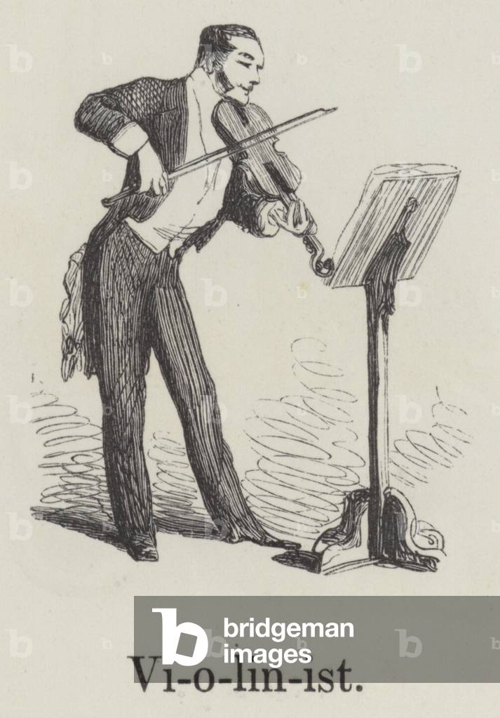 Violinist (engraving)