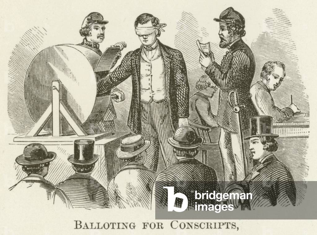 Balloting for Conscripts (engraving)