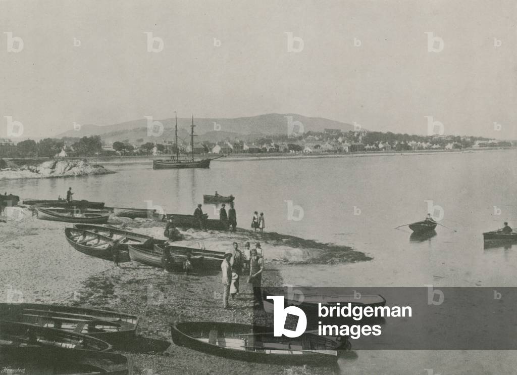 Dunoon, View on the Clyde (b/w photo)