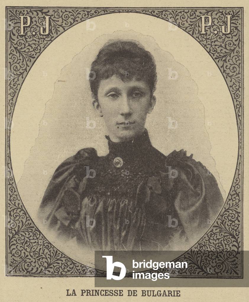 Princess Marie-Louise of Bulgaria (litho)