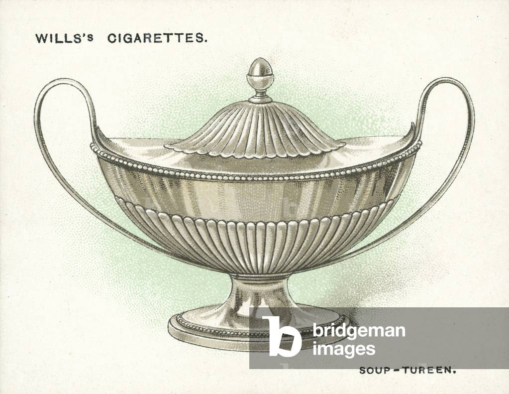 Old Silver, Soup-Tureen, 1789 (chromolitho)