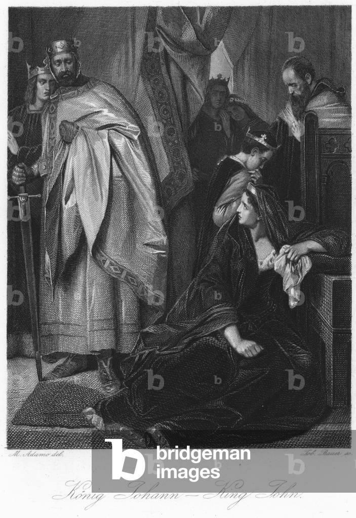 Scene from King John (engraving)