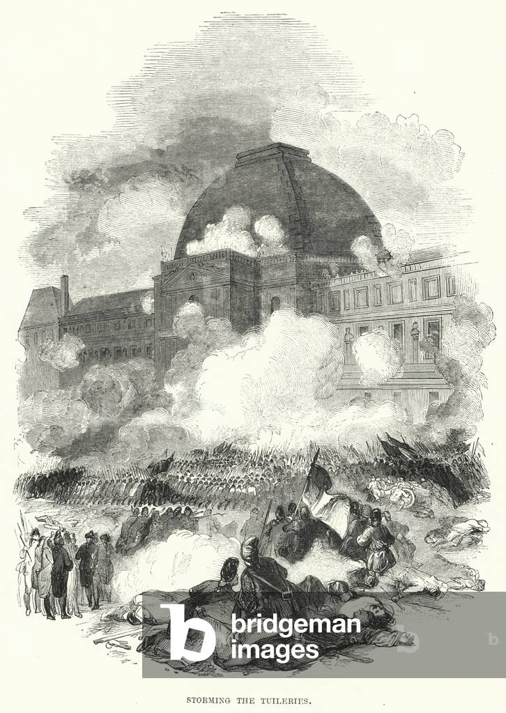 Storming the Tuileries (engraving)