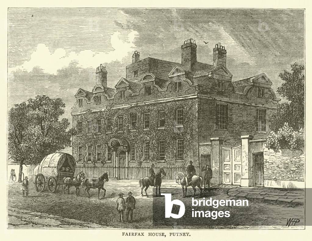 Fairfax House, Putney (engraving)
