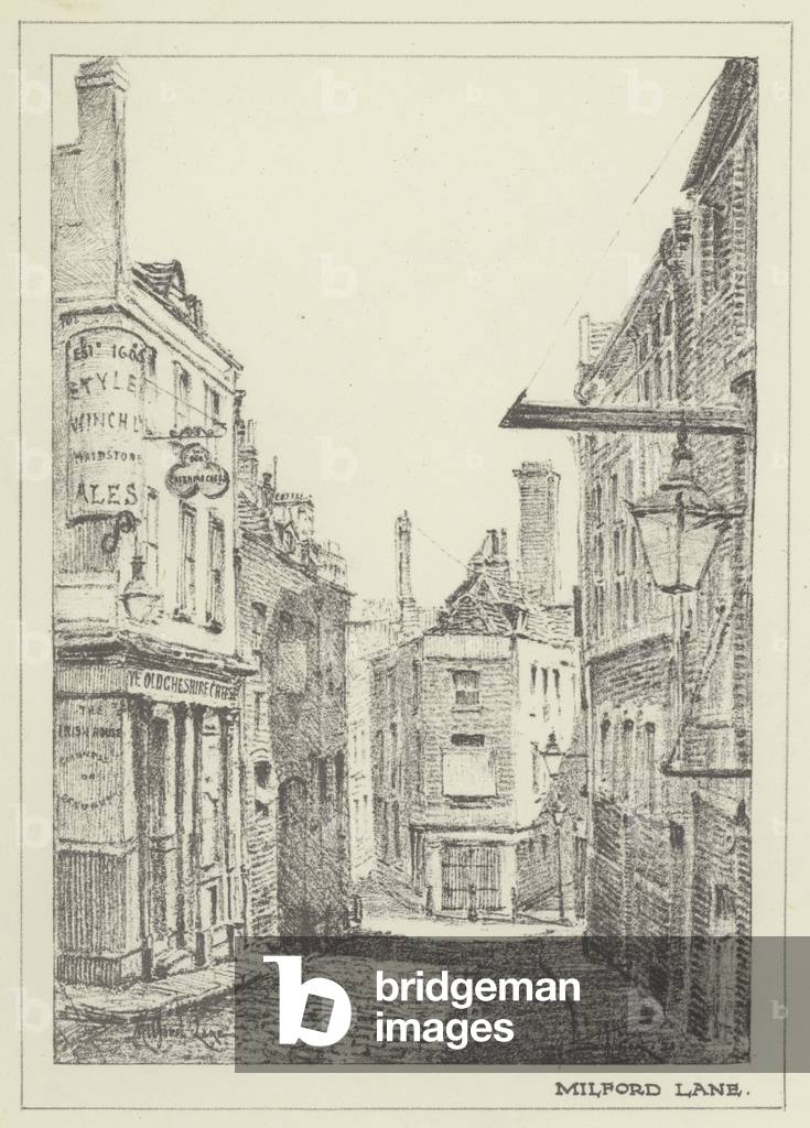 Milford Lane (litho)
