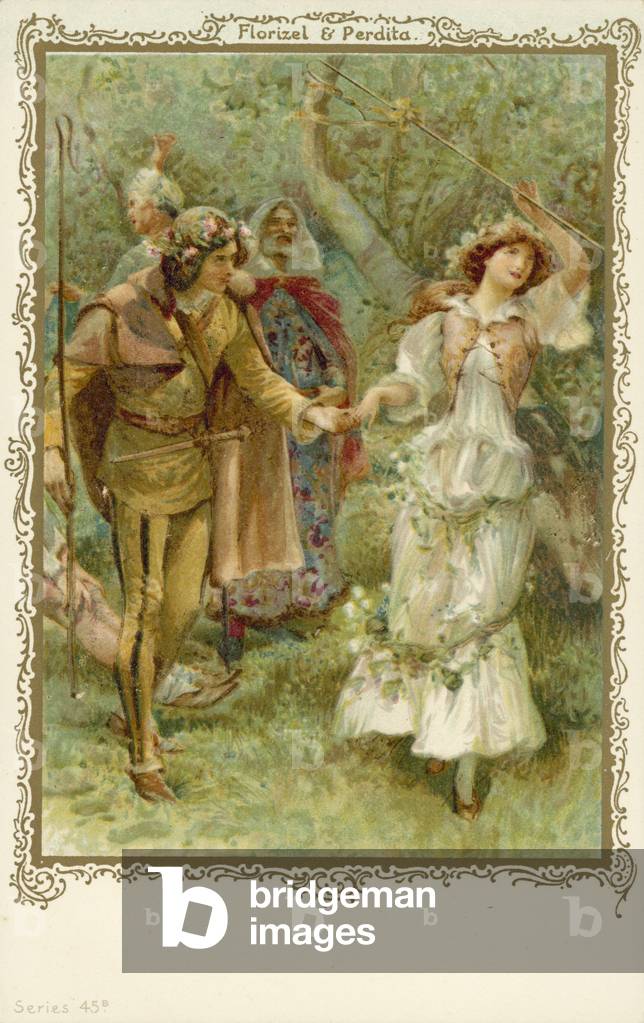 Florizel & Perdita (chromolitho)