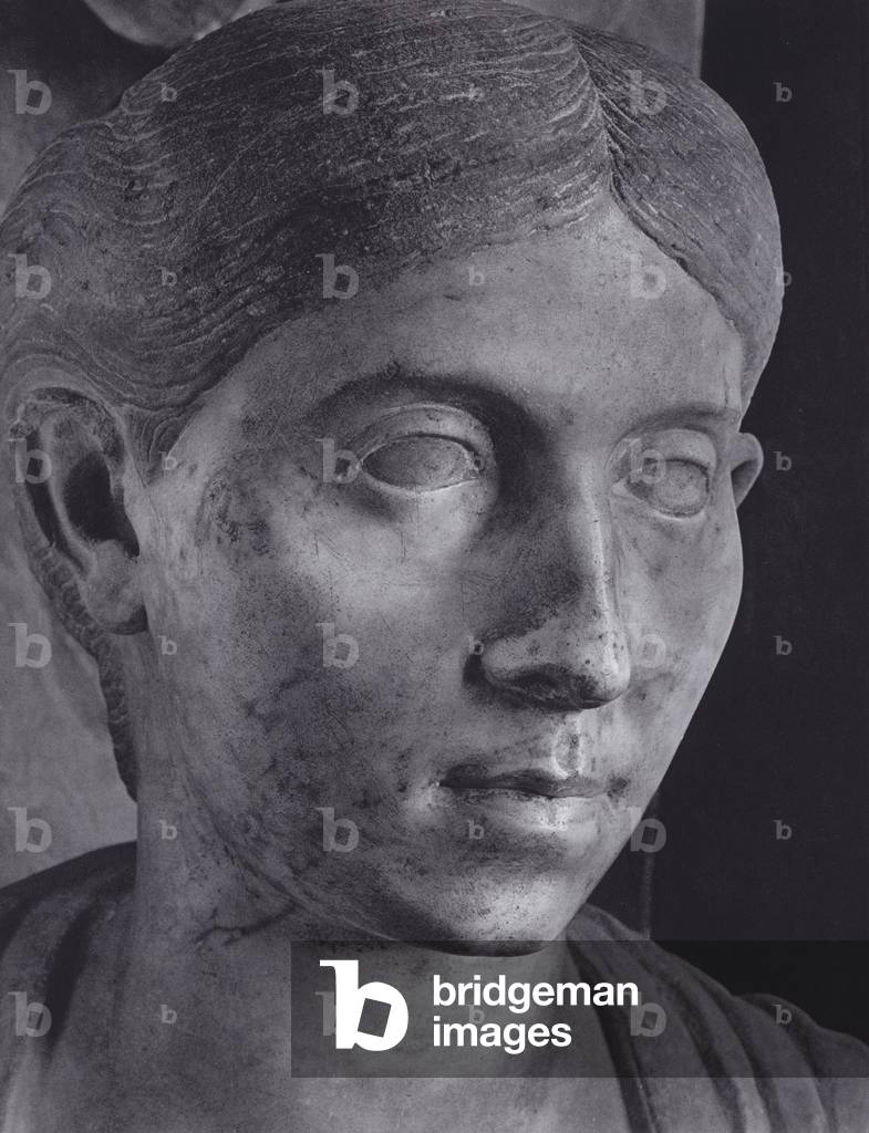 Roman Portraits: Porzia (b/w photo)