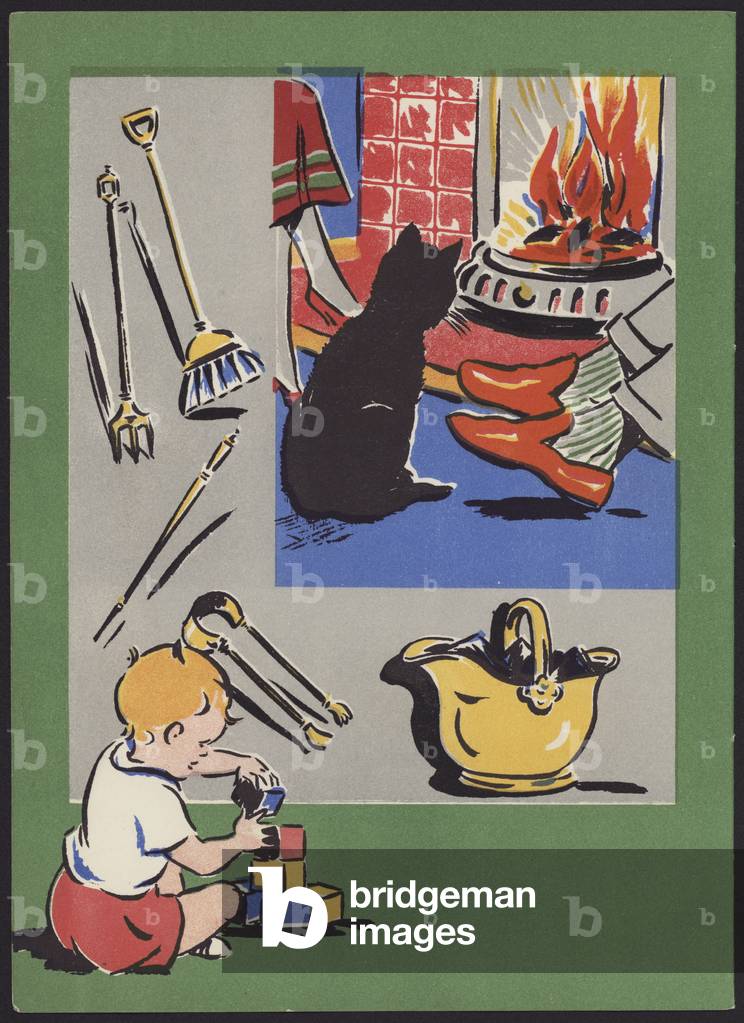 Illustration for See, No 1, by Dorothy Dealtry (colour litho)