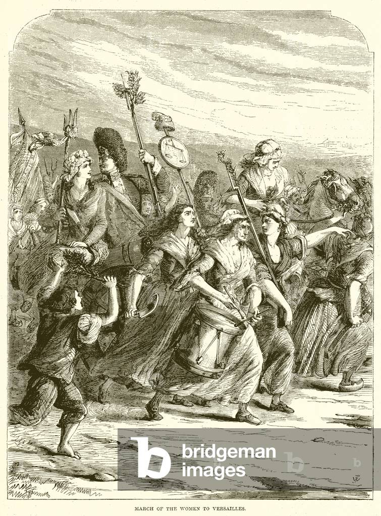 March of the Women to Versailles (engraving)