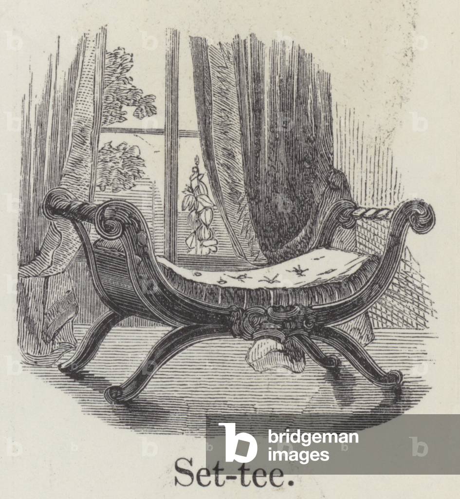 Settee (engraving)