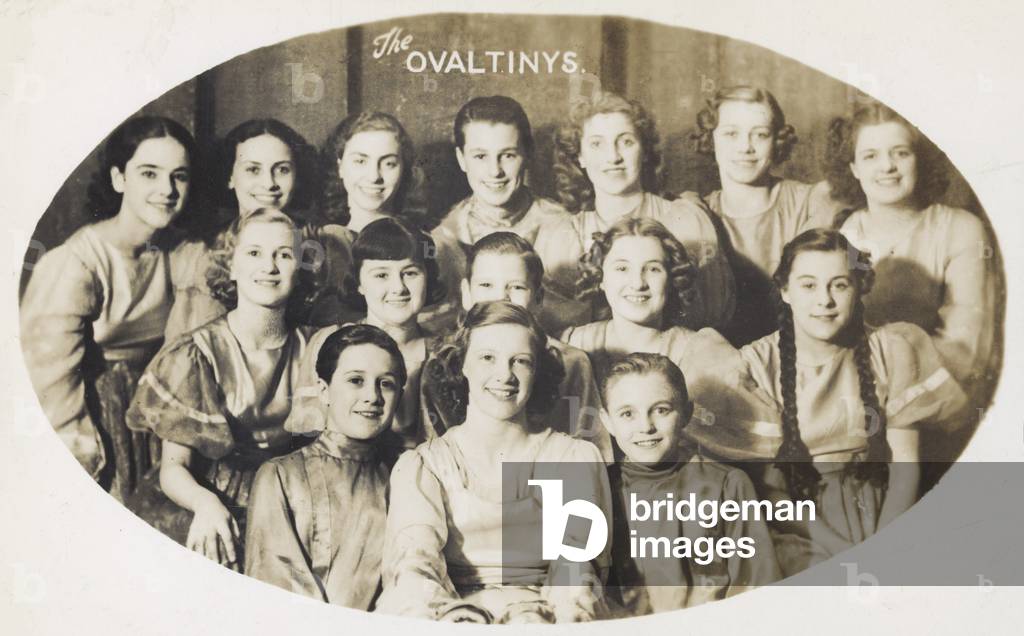 The Ovaltinys (b/w photo)