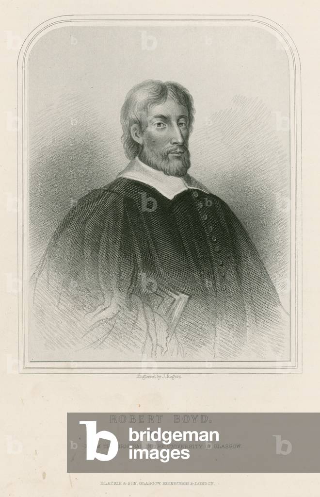 Robert Boyd of Trochrig (engraving)