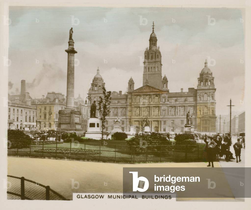 Glasgow Municipal Buildings (coloured photo)