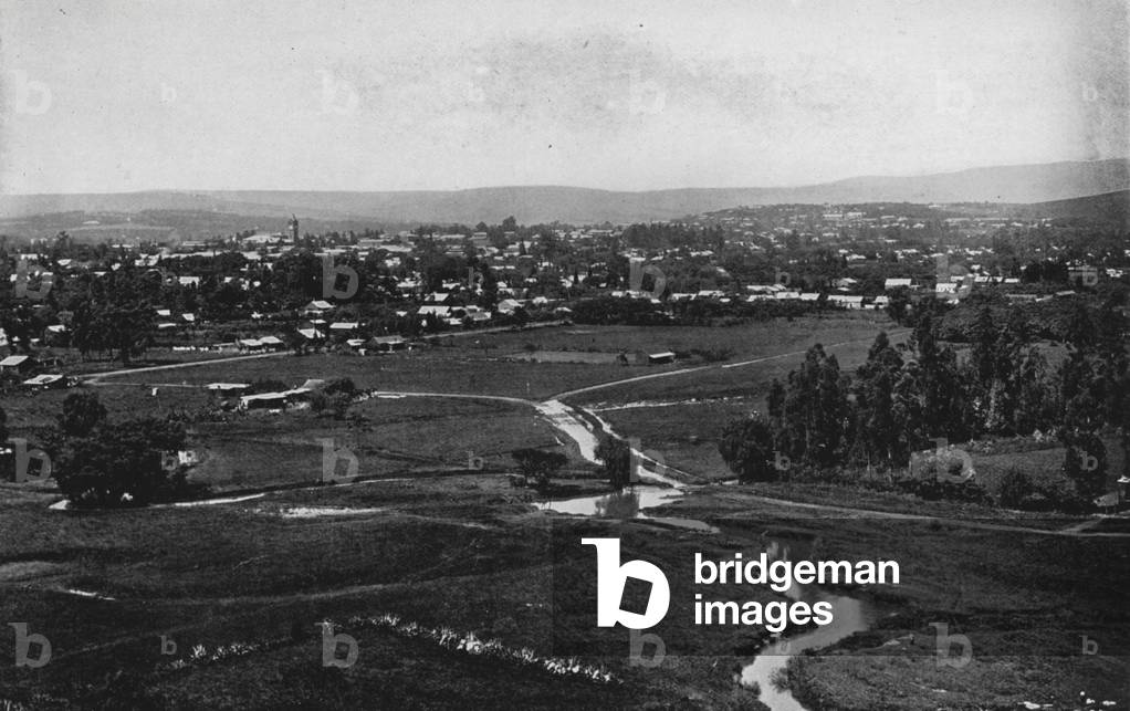 South Africa: Pietermaritzburg (b/w photo)