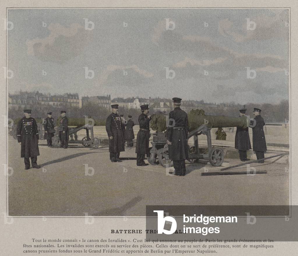 Batterie Triomphale (coloured photo)