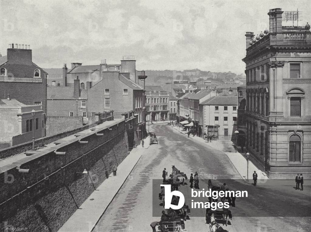 Shipquay Place, Londonderry (b/w photo)