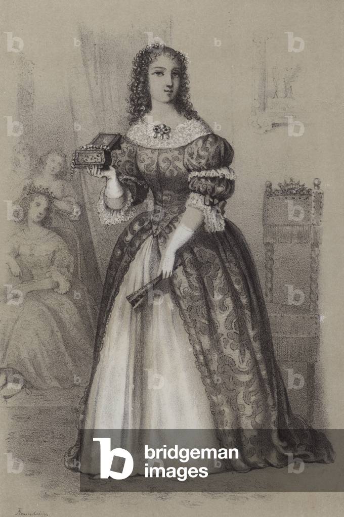 Princesse Des Ursins, Anne-Marie De La Tremoille (engraving)