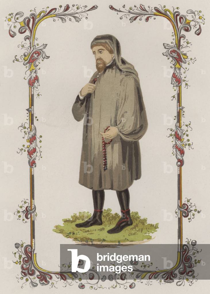 Chaucer (colour litho)