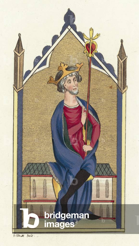 William Rufus (coloured engraving)