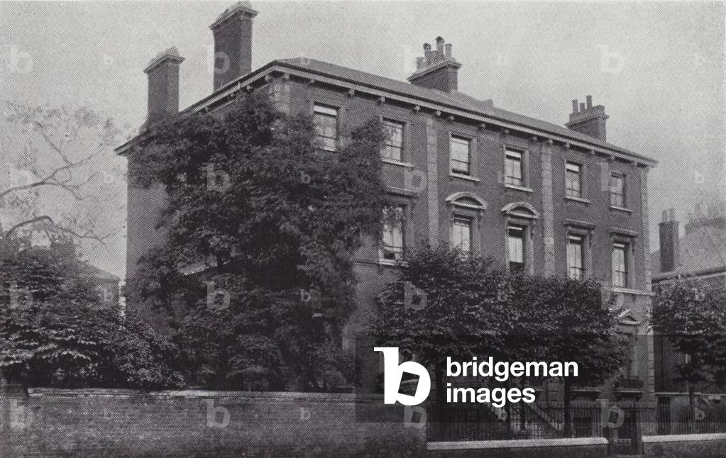 Wingfield House, London (b/w photo)