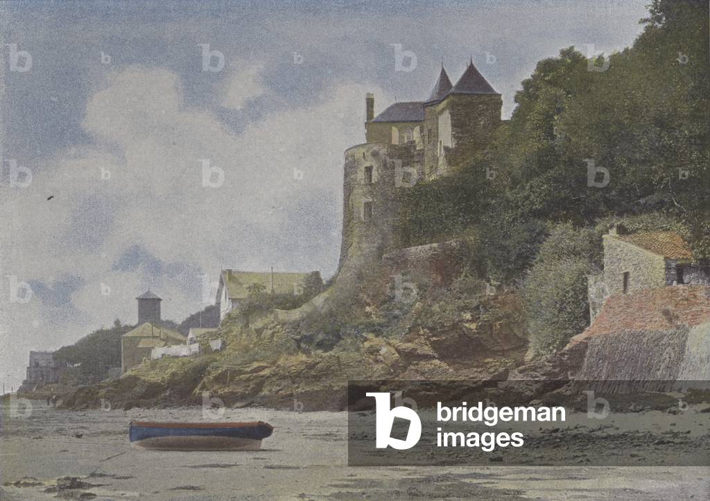 Pornic (coloured photo)