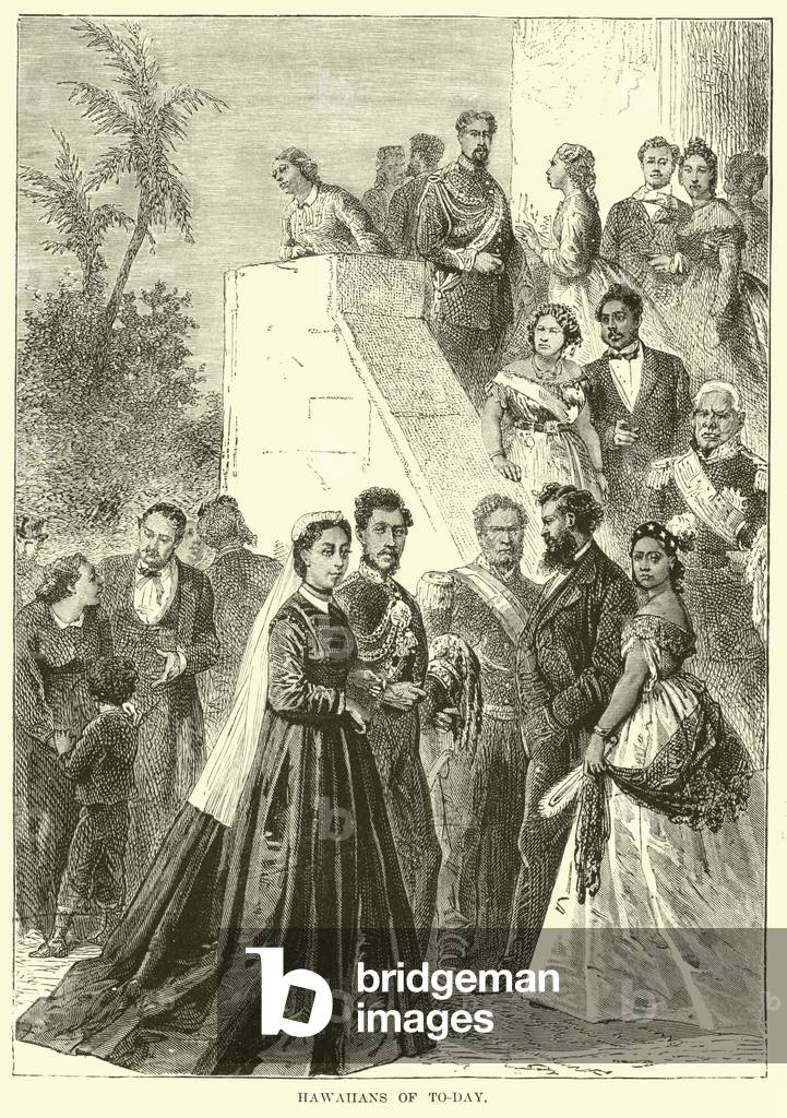 Hawaiians of to-day (engraving)